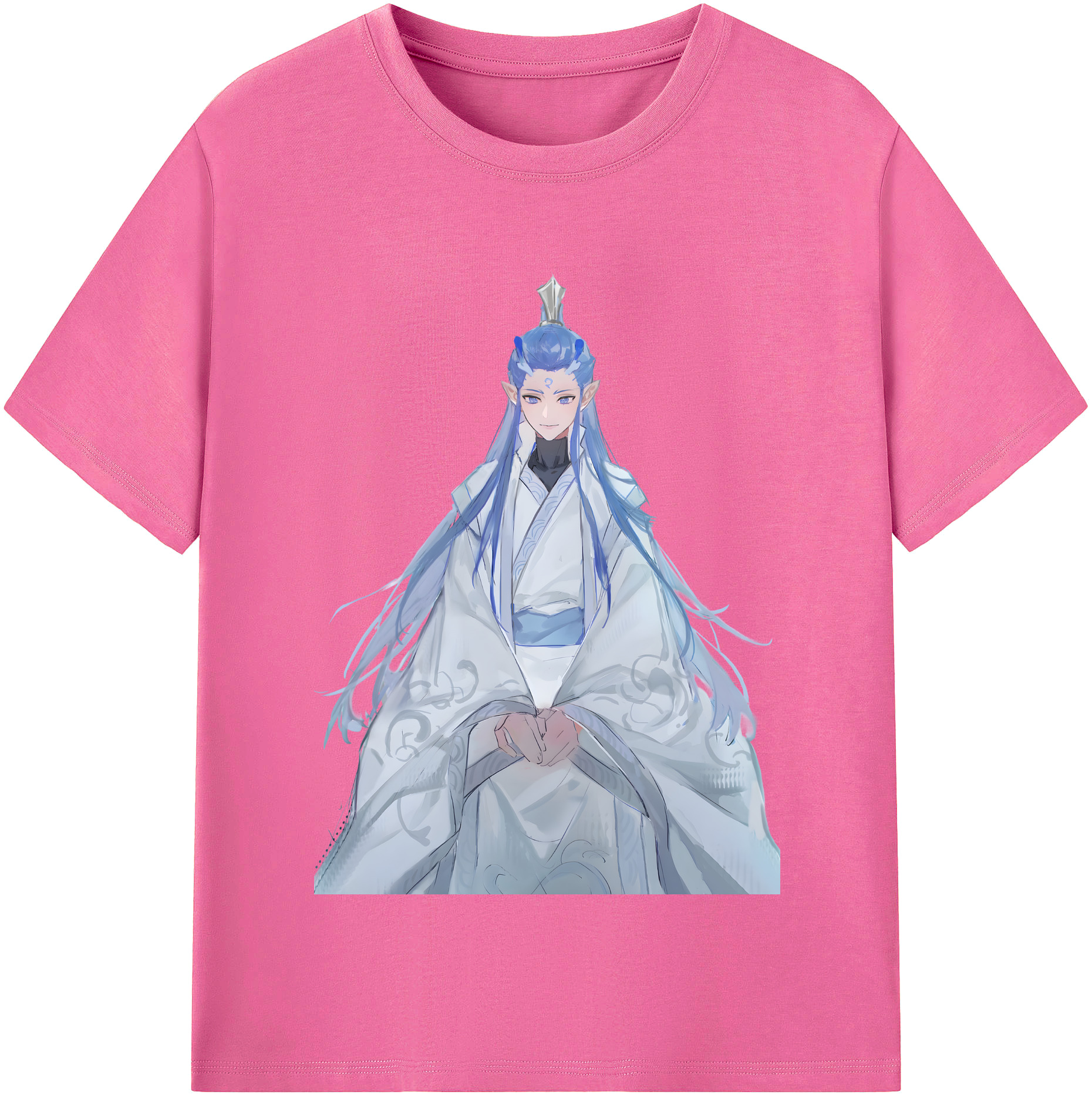 （画像用） Ne Zha 2 ナタ 魔童の大暴れ レディースカジュアルプリントTシャツ（綿100％）